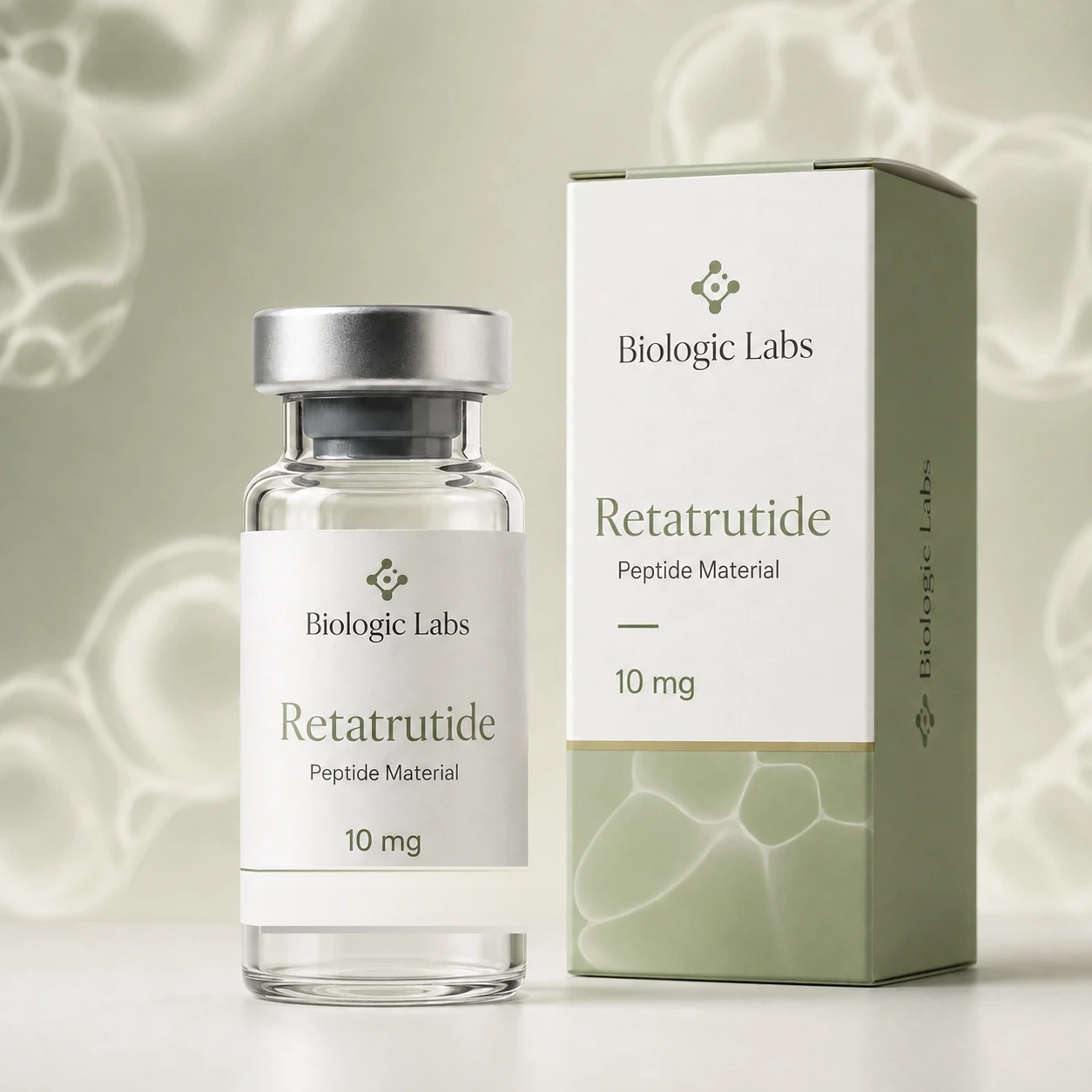 Retatrutide vial and carton
